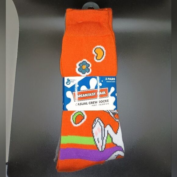 GENERAL Mills cereal socks Trix cinnamon toast crunch Cheerios - Picture 1 of 6